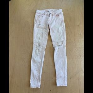 American Eagle Distressed Jegging